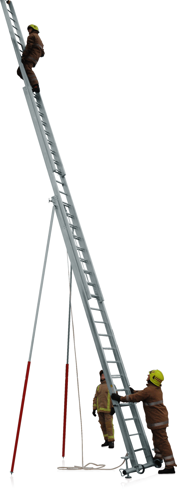 Výsuvný rebrík 3-dielny s lanoťahom UK-TE